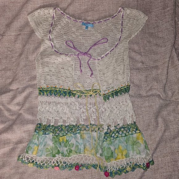 Crochet Top Size M - Picture 1 of 6